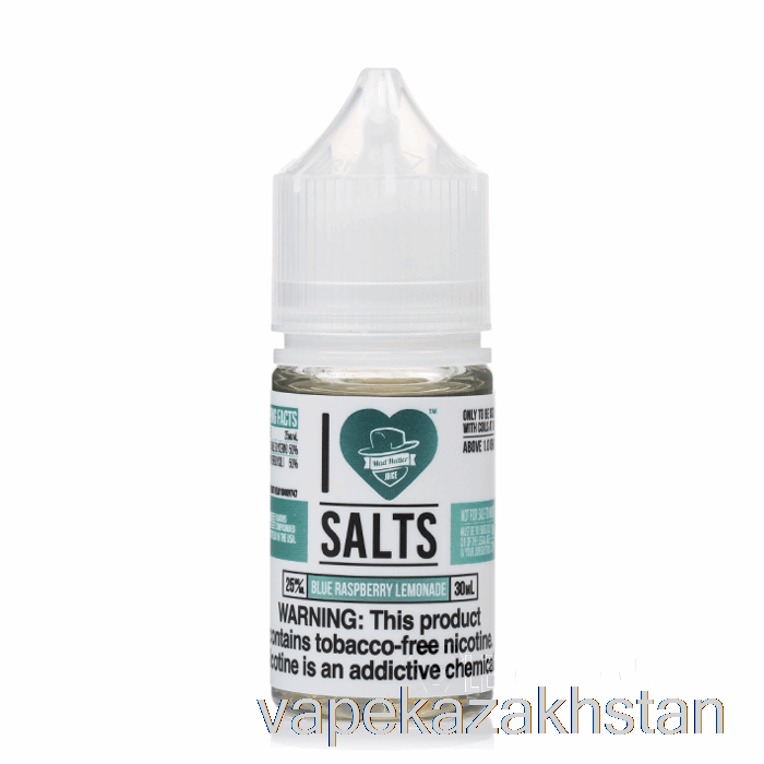 Vape Smoke Blue Raspberry Lemonade - I Love Salts - 30mL 50mg